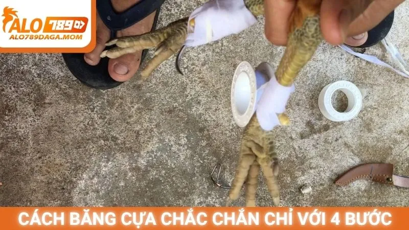 Cách băng cựa chắc chắn chỉ với 4 bước