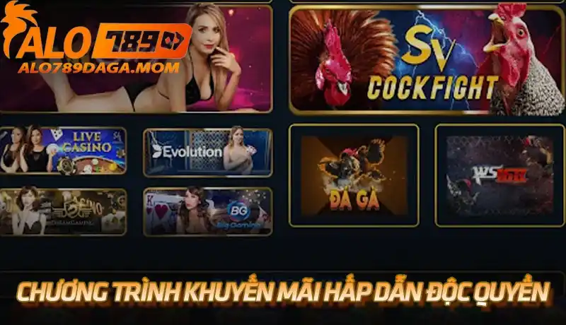 Các chương trình khuyến mãi hấp dẫn độc quyền tại Alo789