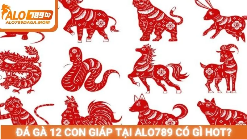 Đá gà 12 con giáp tại Alo789 có gì hot?