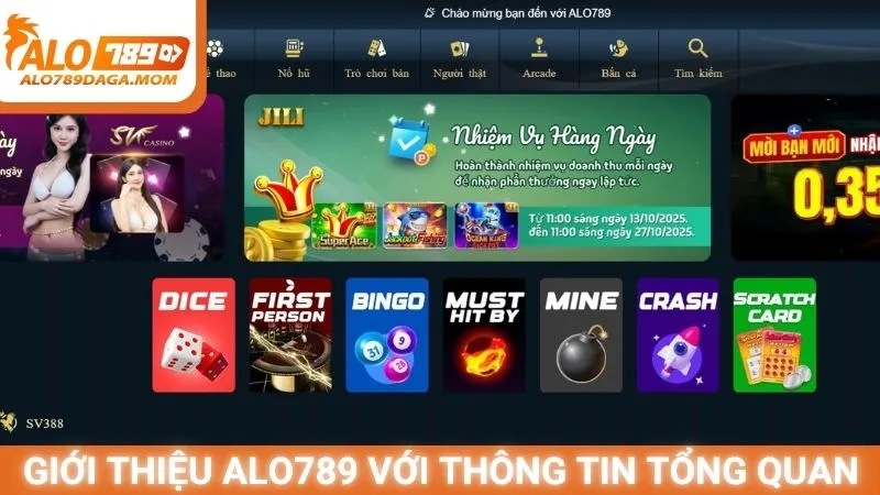 Giới thiệu Alo789 với những thông tin tổng quan